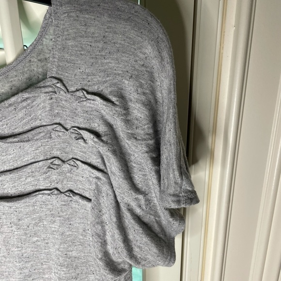 Max Studio Drop Waist Grey Dress - Picture 6 of 12